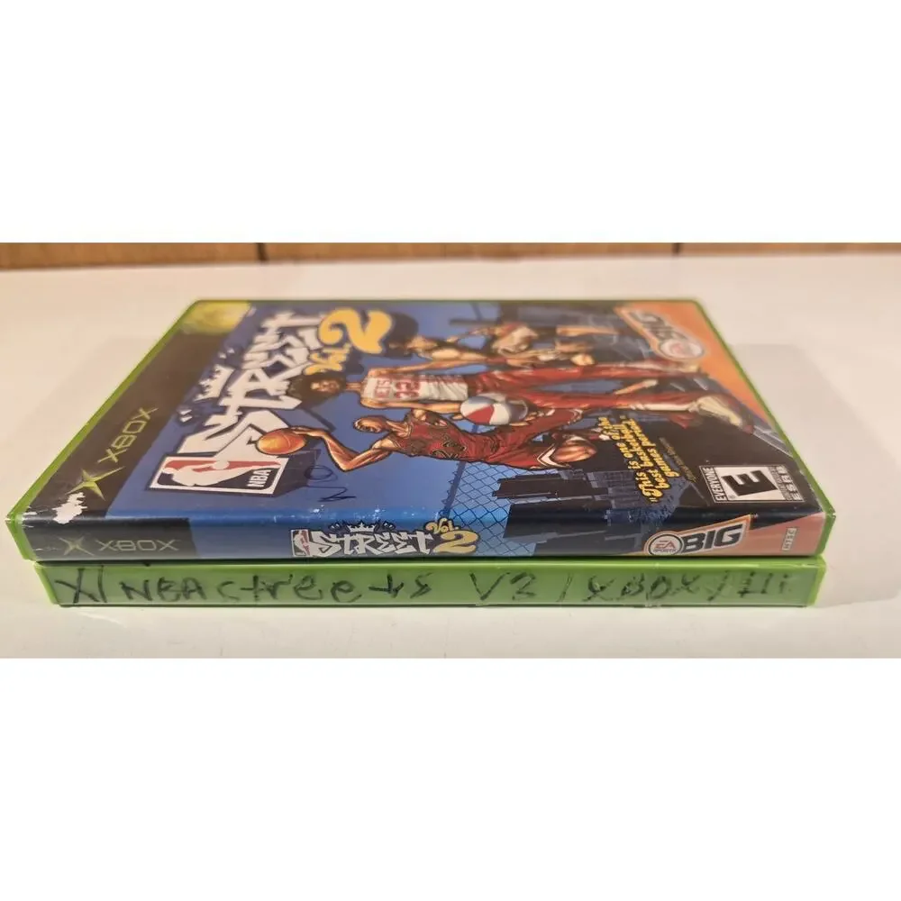 NBA Street Vol 2 Vol 3 Original Xbox Game Lot (2 games) BASKETBALL